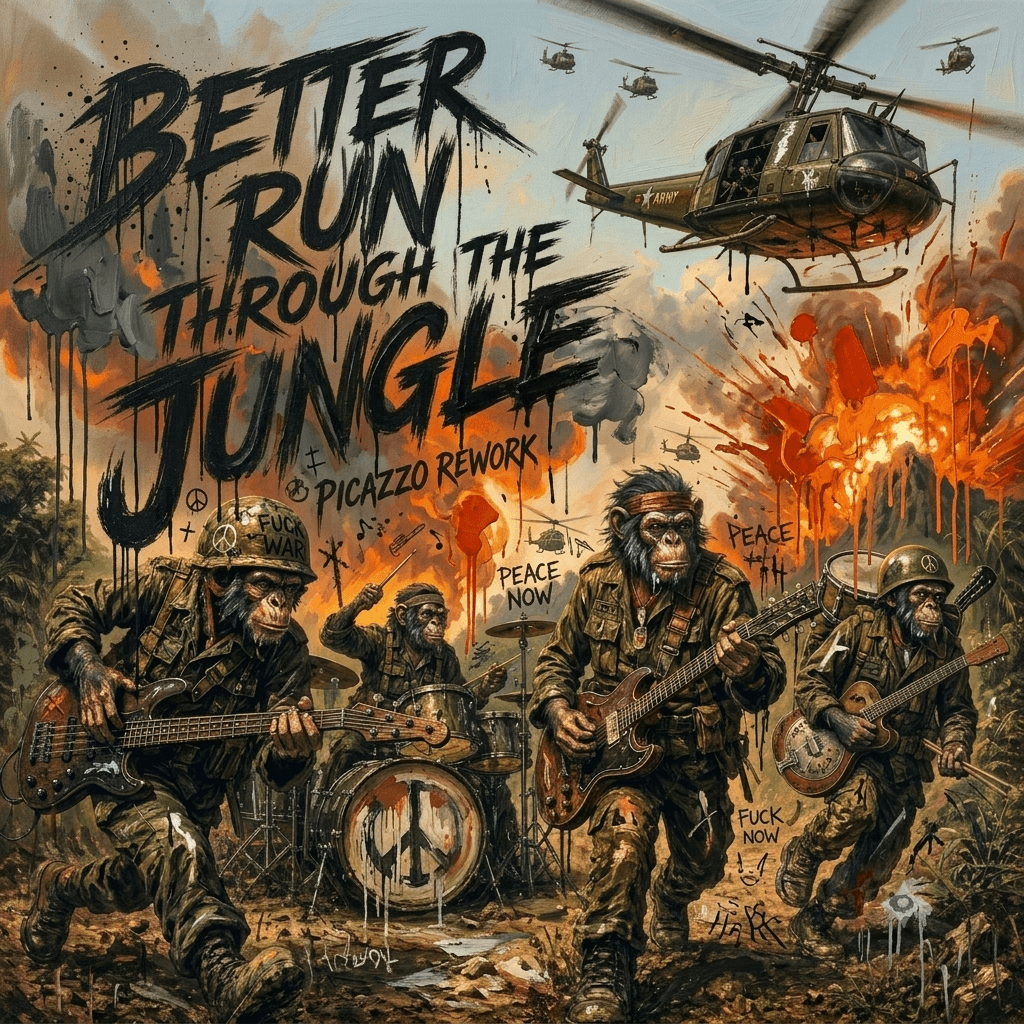 Run Through The Jungle artwork